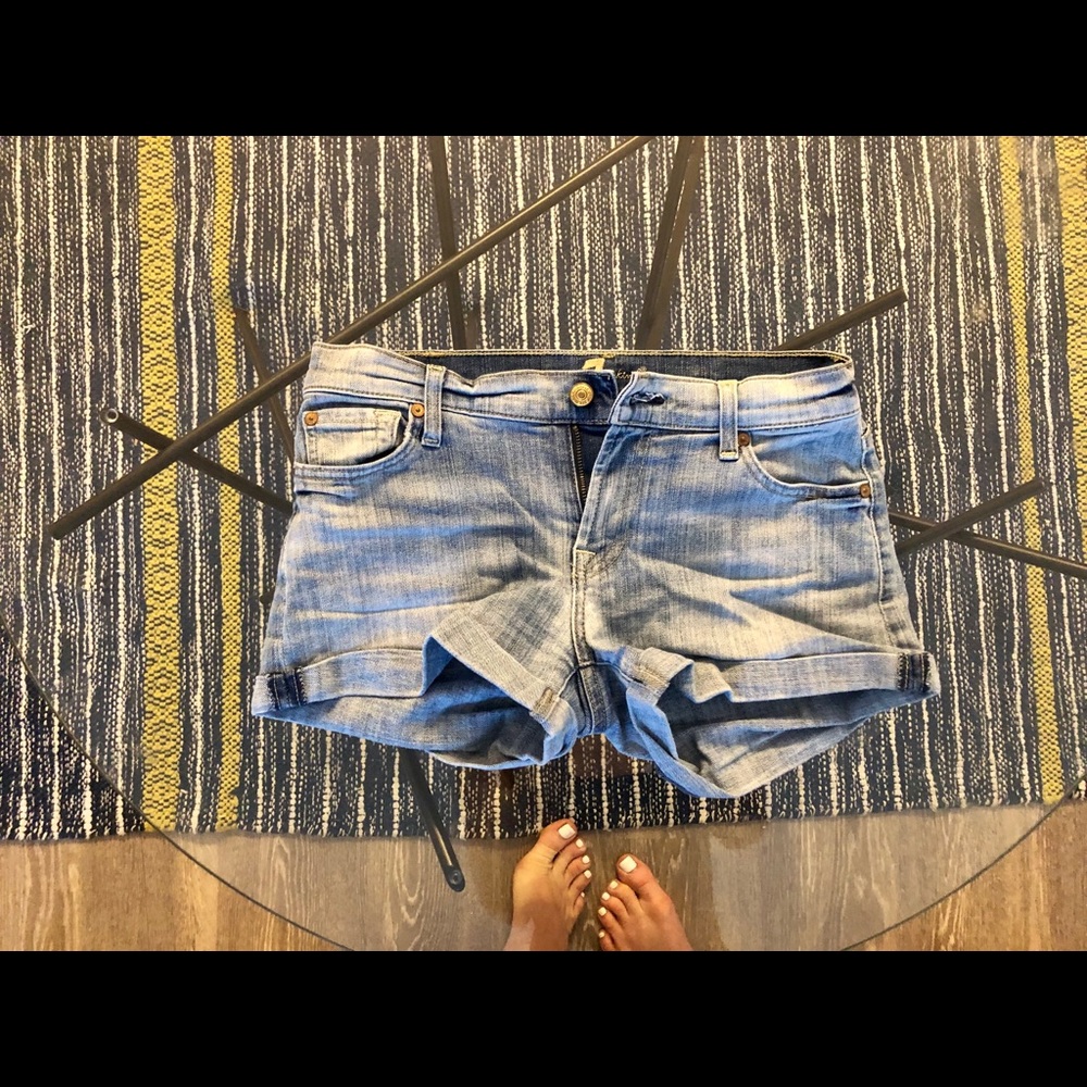 7 for all mankind shorts